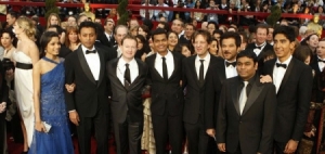 The Slumdog crew at the Oscars, 2009