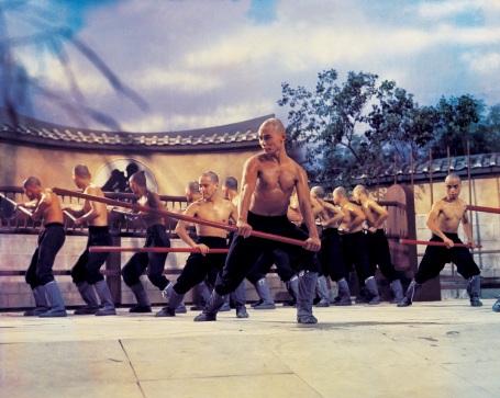 Gordon Liu works it, 36th Chamber of Shaolin, 1977