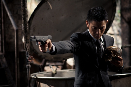 Andy Lau shoots without seeing, Blind Detective, 2012