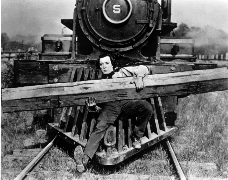 A boy and his log, The General, 1926