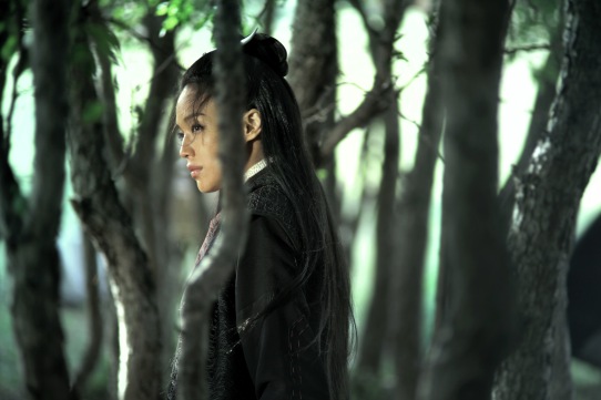 Shu Qi and trees, The Assassin, 2015